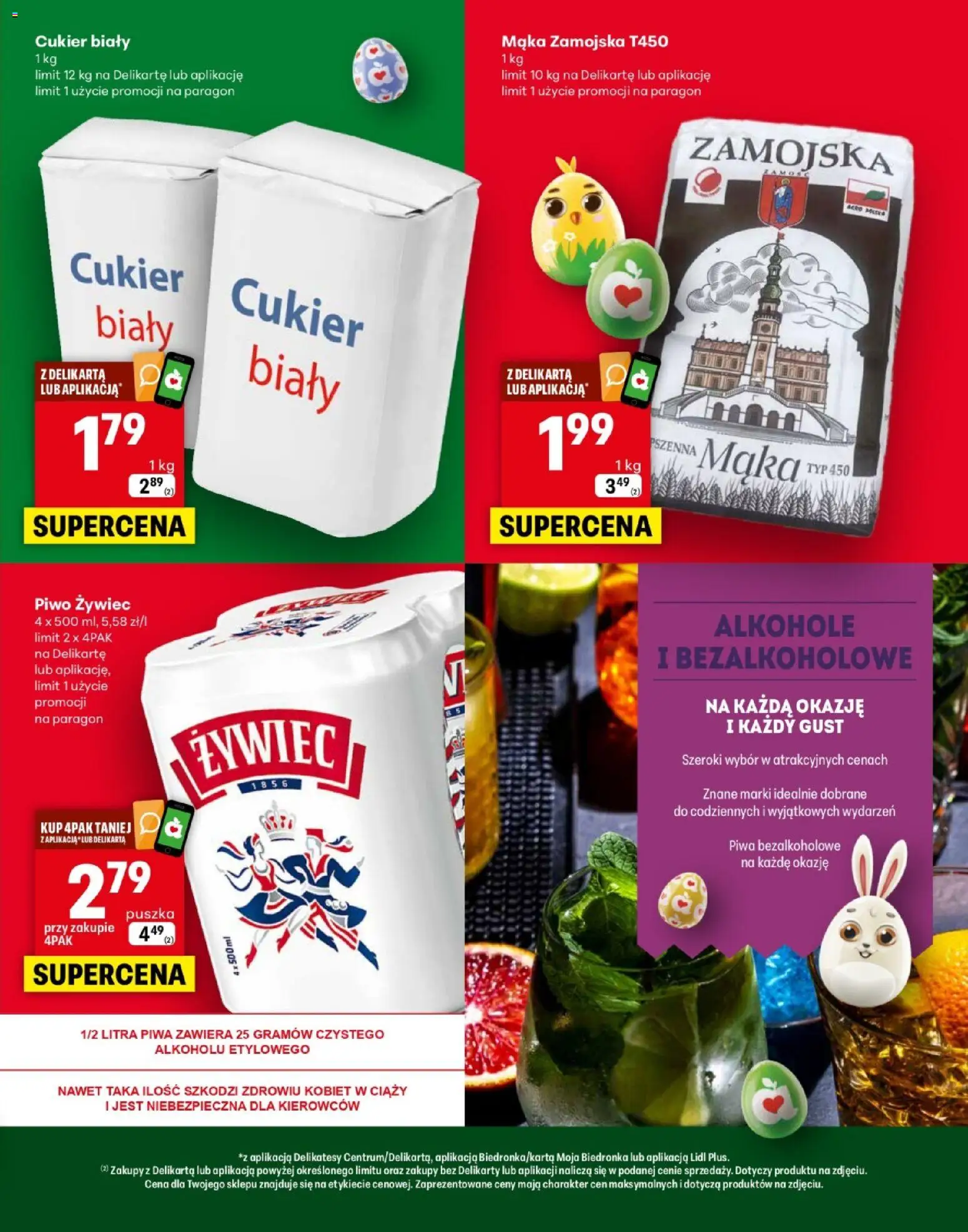 Delikatesy Centrum gazetka - Zamość Otwarcie od 26.03.2026 | Strona: 3 | Produkty: Delikatesy, Cukier biały, Piwo, Cukier
