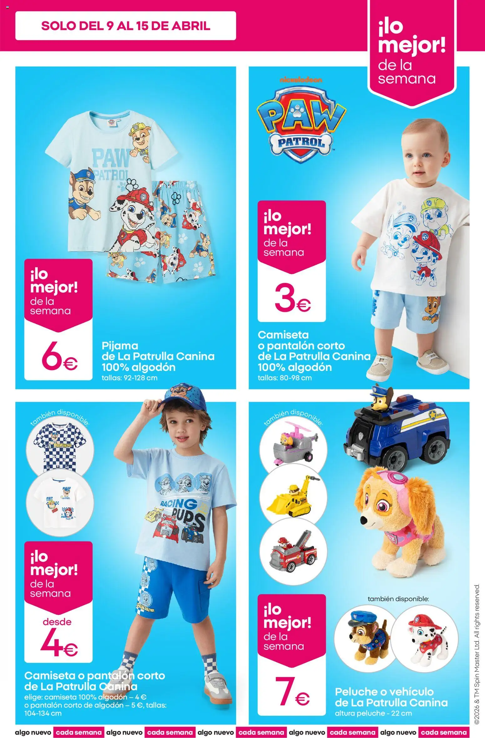 Pepco folleto │ válido desde el 09.04.2026 | Página: 3 | Productos: Pijama, Pantalón corto