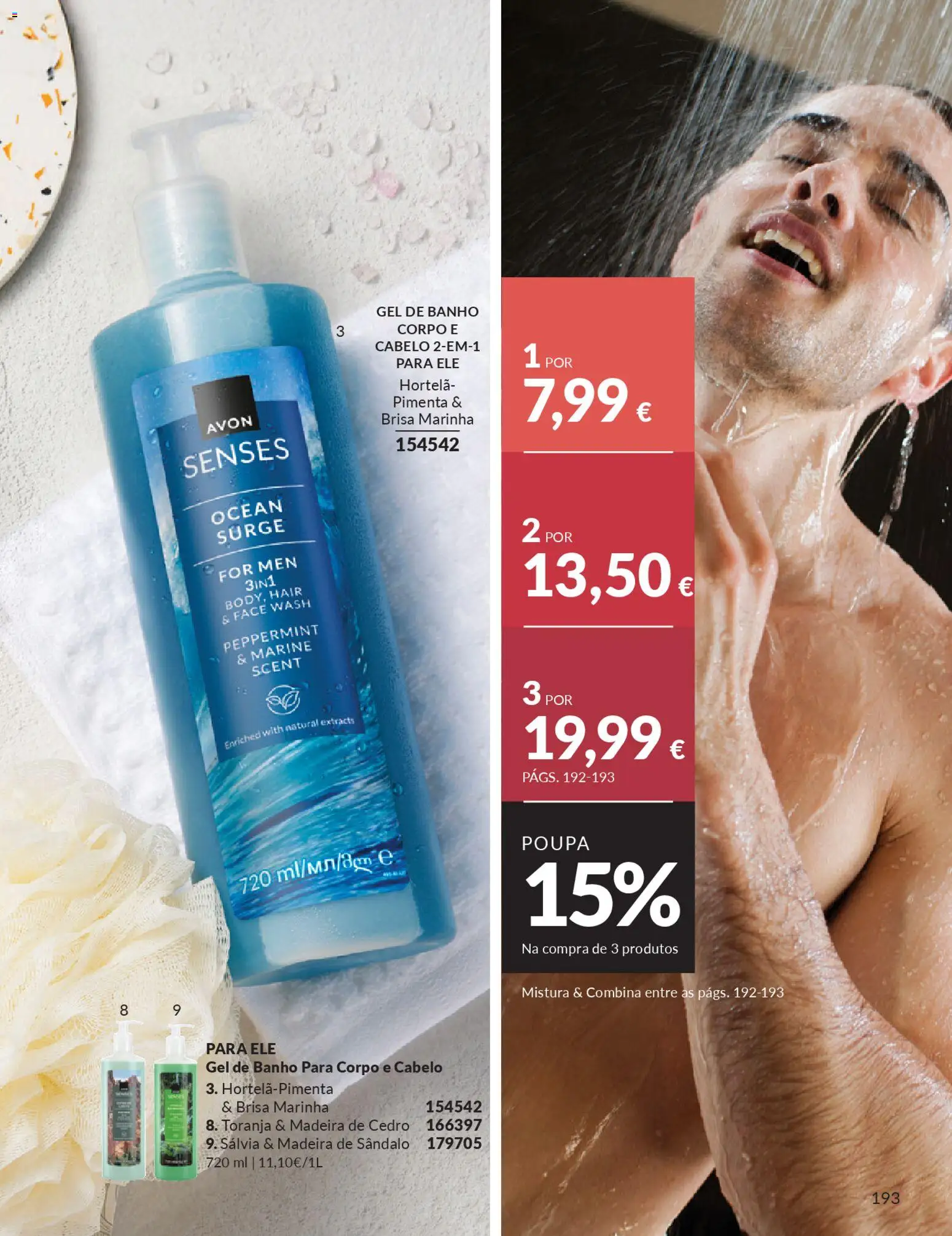 Catálogo Avon Campanha 2 │ válido de 01.02.2026 | Página: 209 | Produtos: Pimenta, Hortelã, Gel de banho, Banho