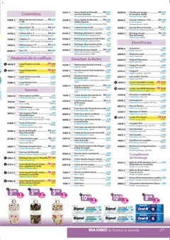 Maximo - Prévisualisation de Maximo catalogue epicerie valide à partir de 24.10.2025 | Page: 77