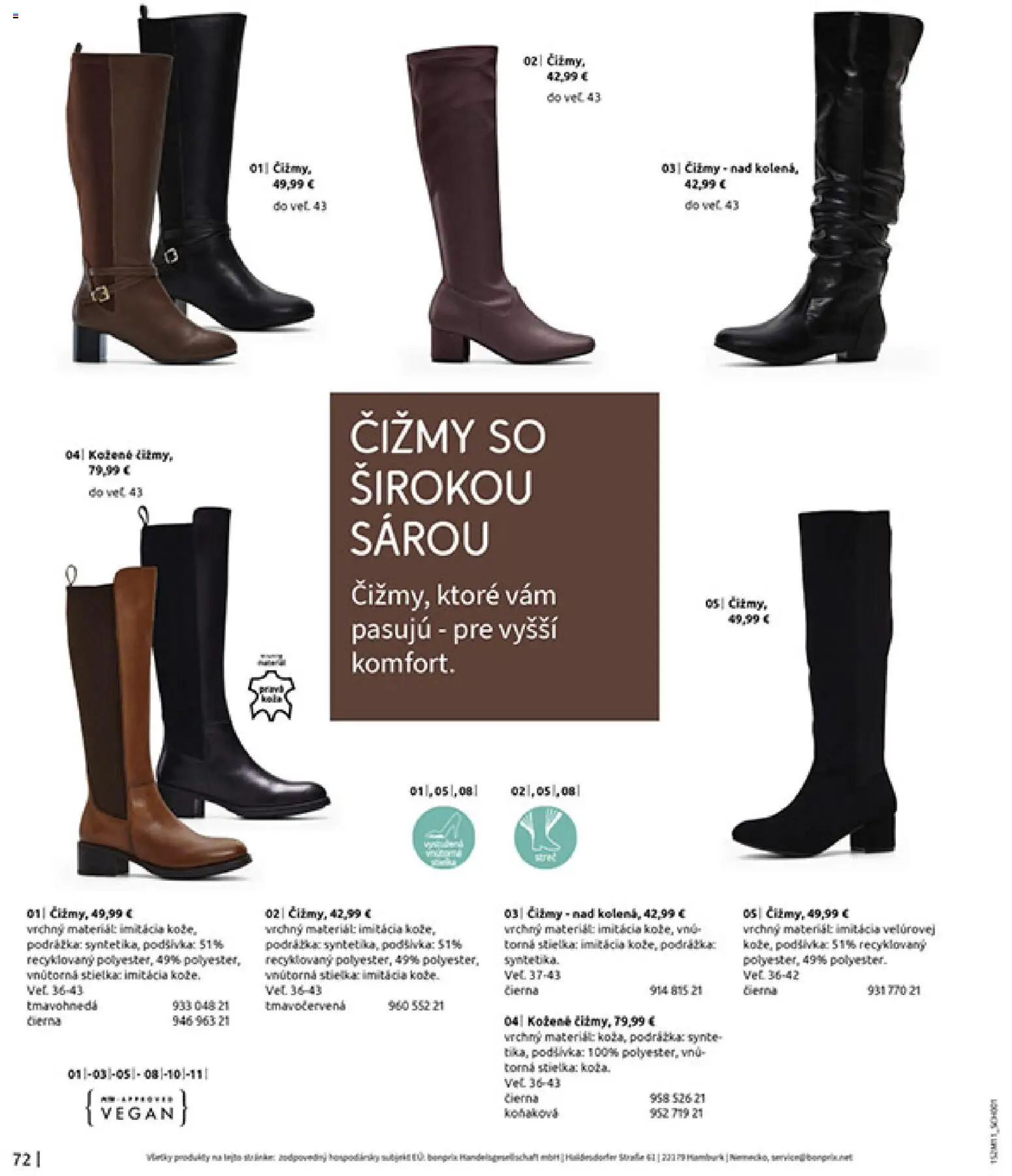 Nové Bonprix akcie – leták je platný od 16.12.2025 | Strana: 74 | Produkty: Čižmy