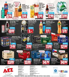 AEZ Prospekt 	 ab 16.02.2026 gültig | Seite: 16 | Produkte: Franziskaner, Adelholzener, Schweppes, Granini