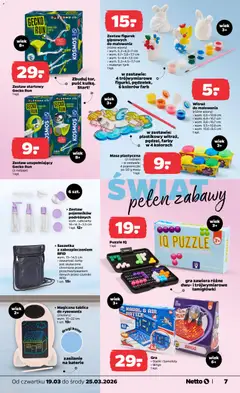 Pogląd oferty "Netto gazetka od czwartku NonFood" - ważna od 19.03.2026 | Strona: 7 | Produkty: Starter, Gra, Baterie