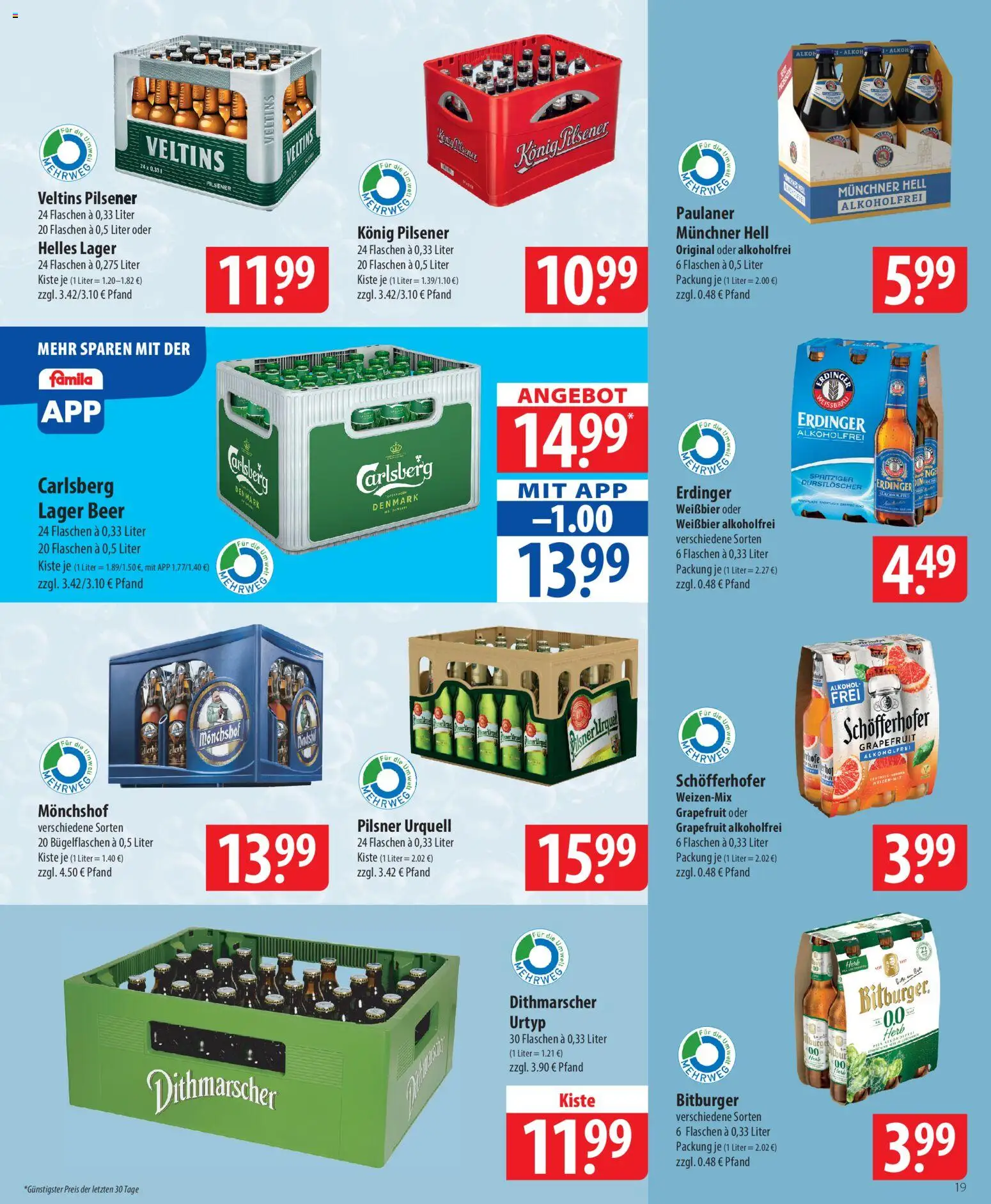 Famila Prospekt 	 – gültig ab 19.01.2026 | Seite: 19