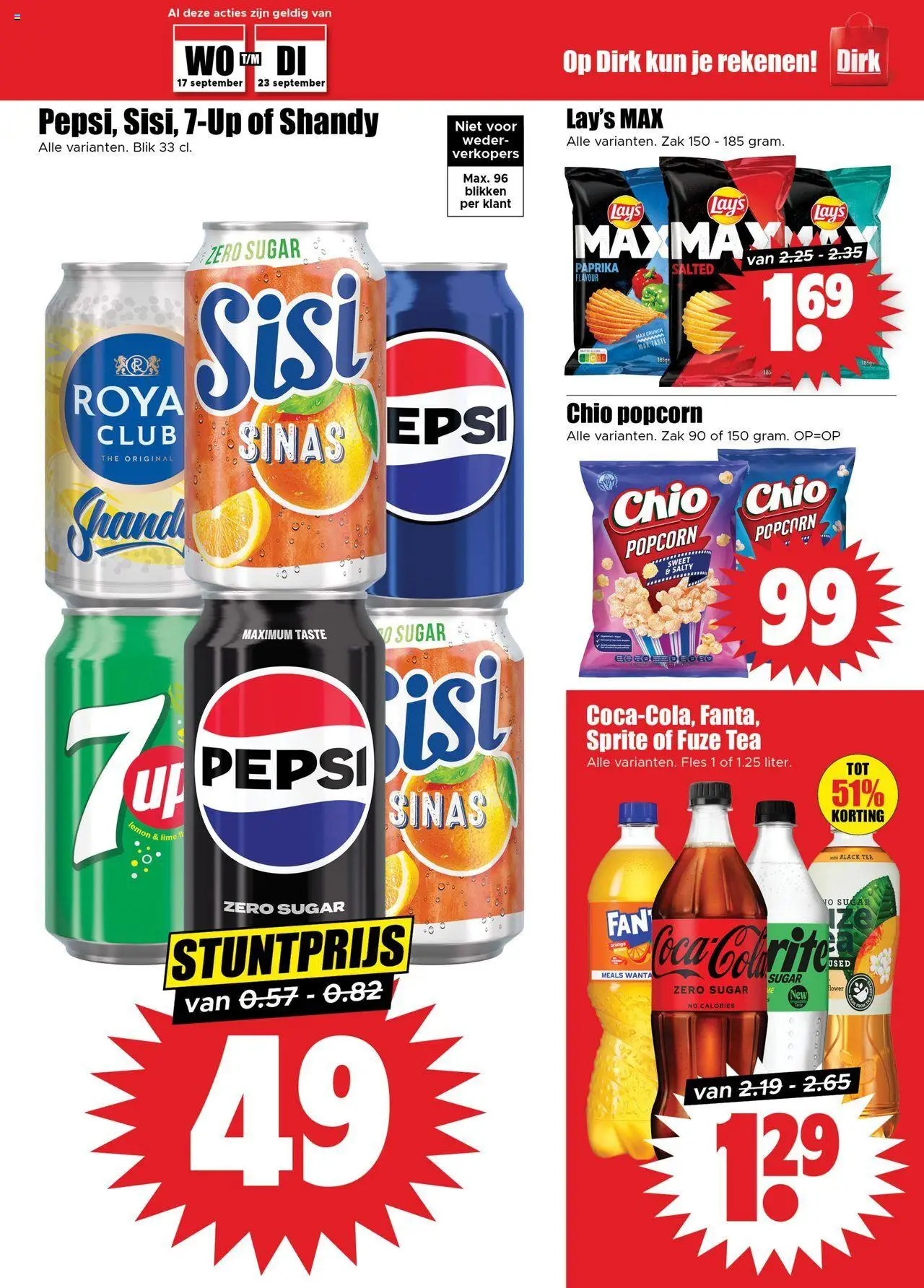  | Pagina: 23 | Producten: Pepsi, Sprite, Zak, 7up