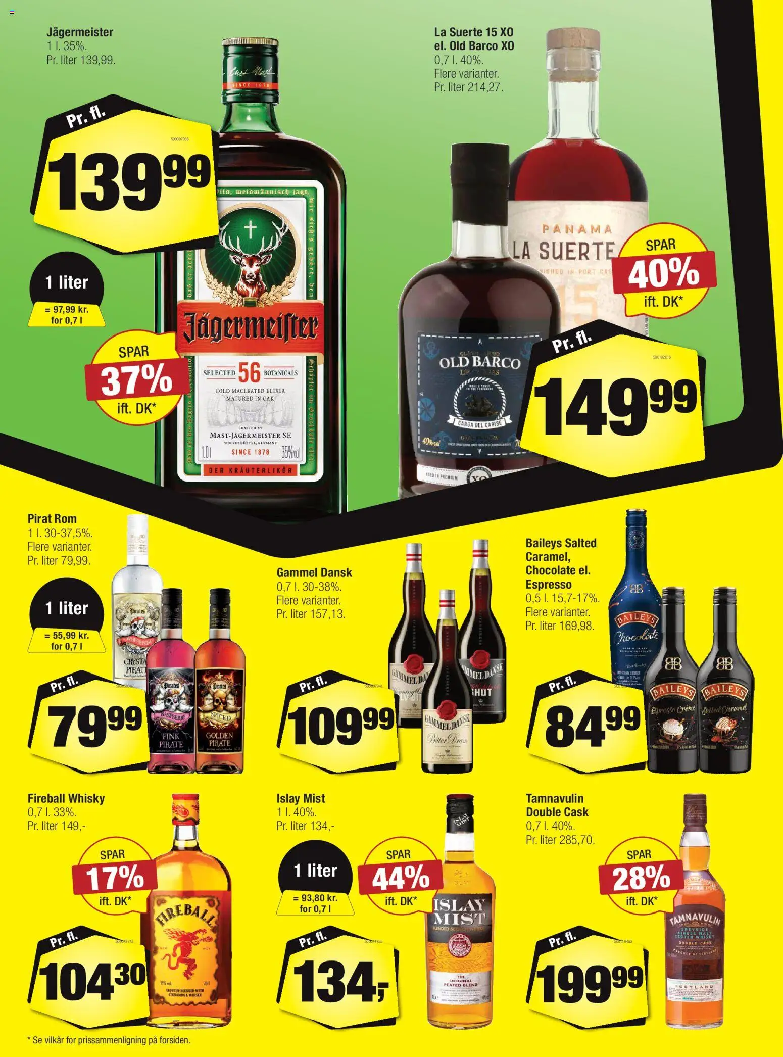 Calle tilbudsavis – gyldig fra 08.04.2026 | Side: 19 | Produkter: Amendoins, Creme, Whisky, Rom