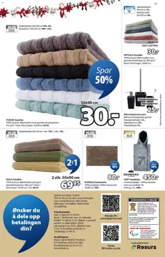 Forhåndsvisning av JYSK kundeavis gyldig fra 01.12.2025 | Side: 23