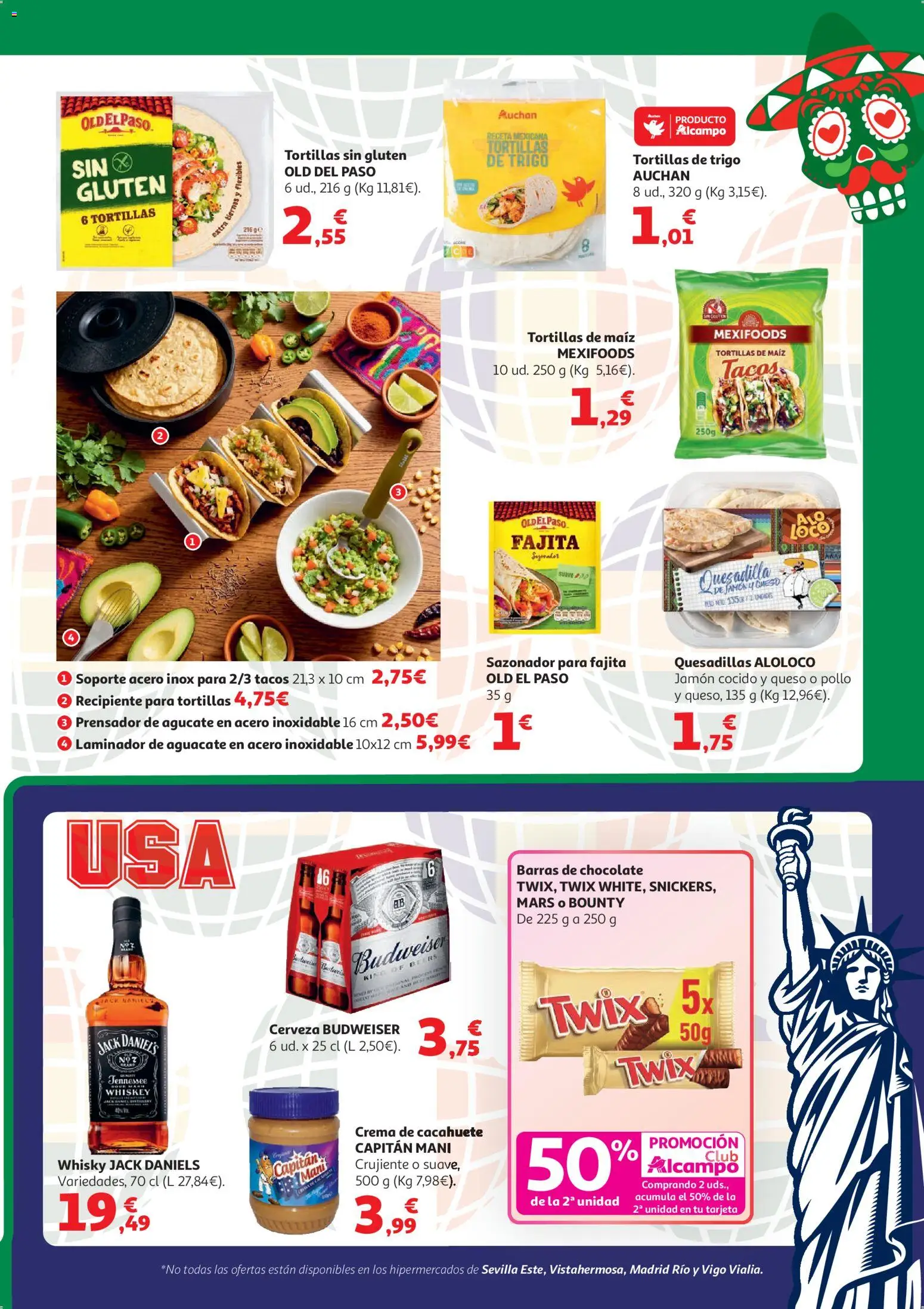 Alcampo  HG General Cat │ válido desde el 07.04.2026 | Página: 13 | Productos: Queso, Jamón, Cerveza, Sazonador