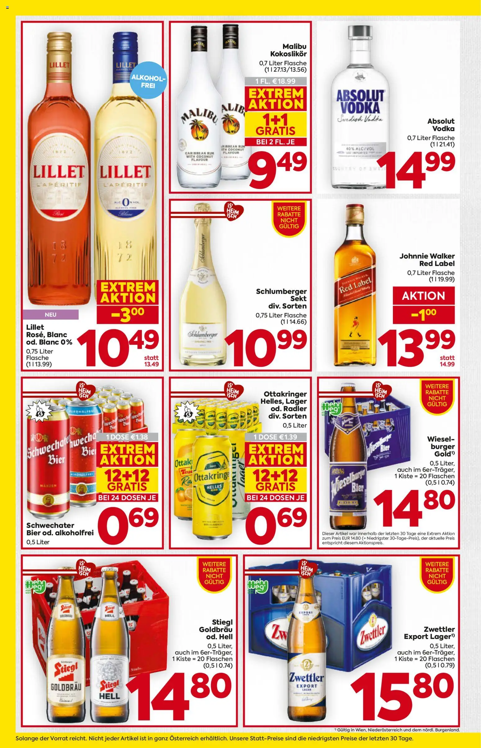 Billa Flugblatt - Burgenland gültig ab 23.04.2026 | Seite: 14 | Produkte: Bier