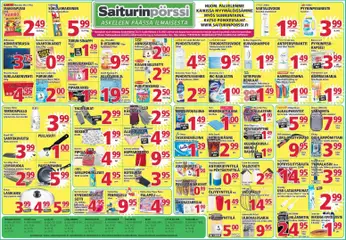 Saiturinpörssi-mainoslehti voimassa 26.11.2025 alkaen