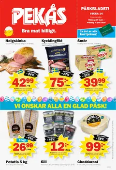Pekås erbjudanden - Förhandsvisning av reklamblad från butik Pekås aktuell från 30.03.2026