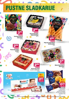 Mercator katalog akcije – veljaven od 28.01.2026 | Stran: 8 | Izdelki: Torta, Flips, Cokolada
