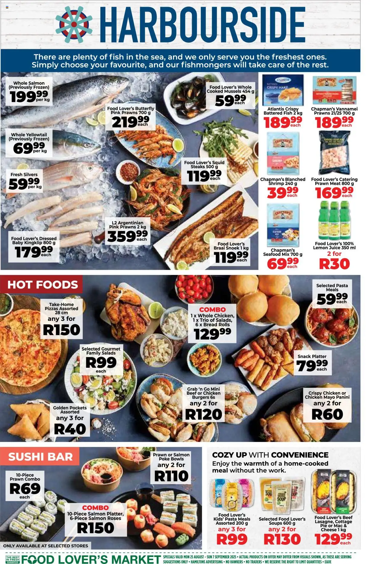 Food Lover's Market Western Cape - Weekly Specials │ valid from 25.08.2025 | Page: 4 | Products: Cheese, Chicken, Beef, Pasta