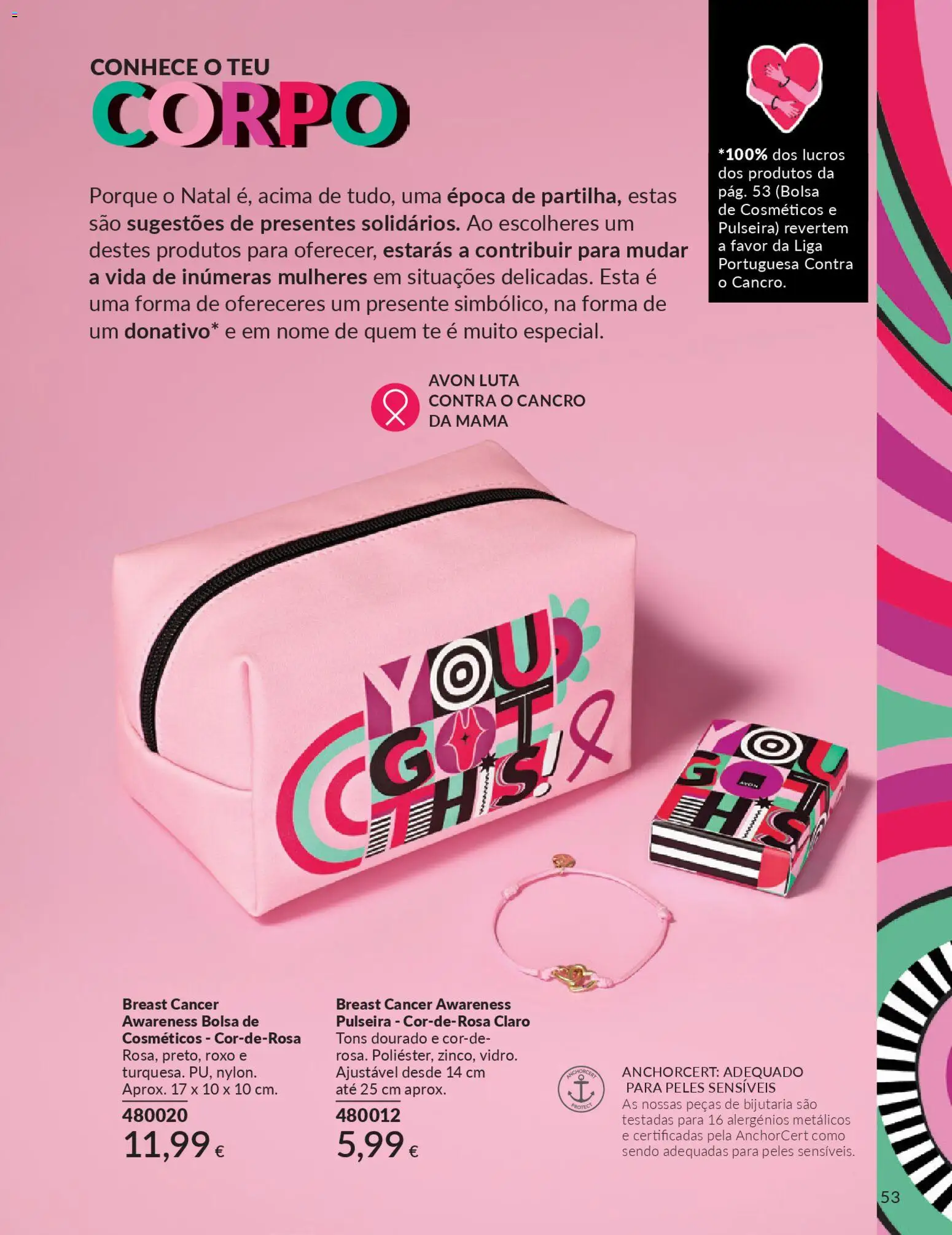 Catálogo Avon Campanha 12 │ válido de 01.12.2025 | Página: 53 | Produtos: Pulseira, Bolsa