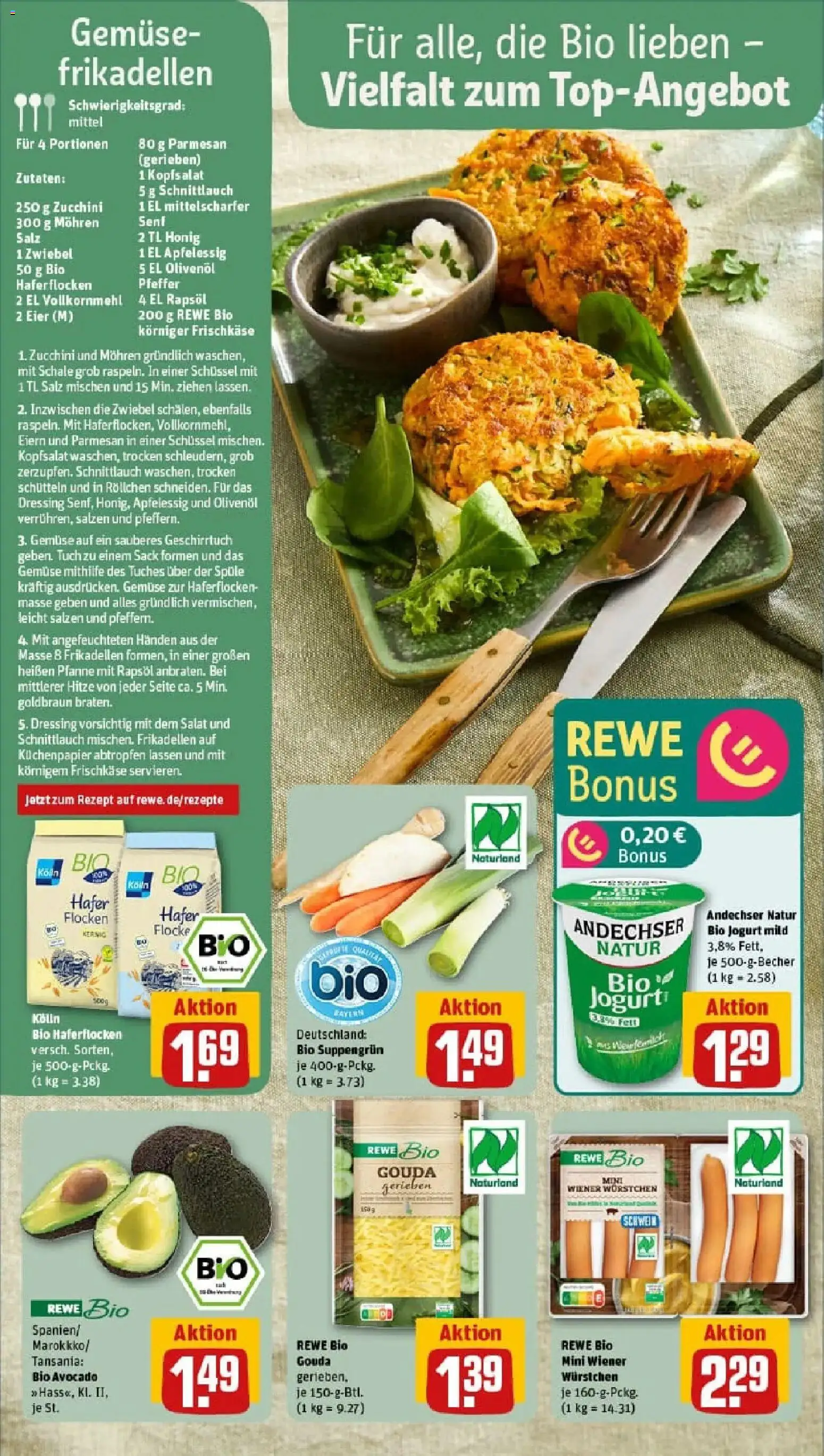 Rewe prospekt Erlangen	 – gültig ab 26.01.2026 | Seite: 4 | Produkte: Wiener wurstchen, Zucchini, Salat, Frischkase