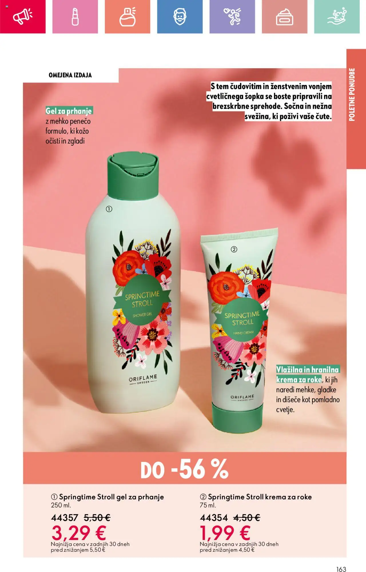 Oriflame katalog 10 │ velja od 13.07.2025 | Stran: 163 | Izdelki: Gel za prhanje, Krema, Krema za roke