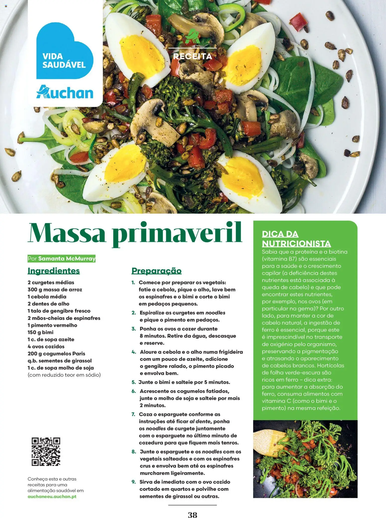 Auchan - Beleza - Especial Capilares │ válido de 01.02.2026 | Página: 38 | Produtos: Soja, Massa de arroz, Vitamina c, Proteina