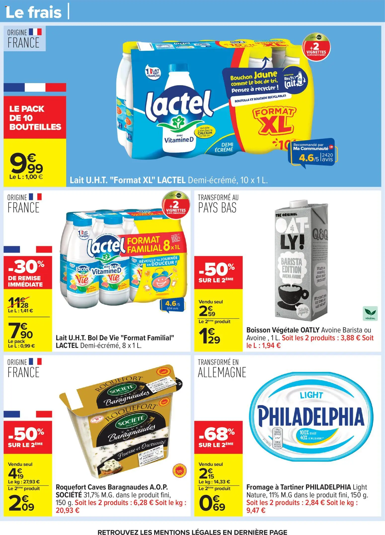 {H1} | Page: 26 | Produits: Lait, Fromage, Philadelphia, Fromage à tartiner