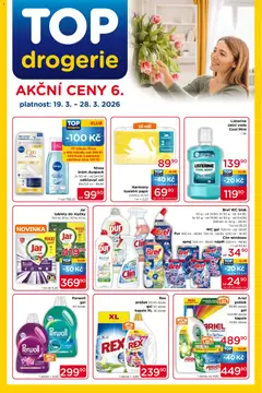 Náhled letáku Top drogerie leták od 19.03.2026