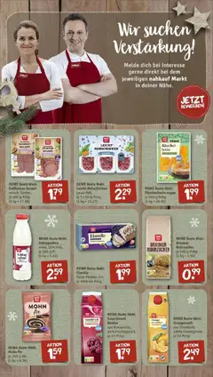 REWE Beste Wahl Orangensaft, aus Direktsaft, 100% Fruchtgehalt, je 1-l-Pckg. ab 23.11.2025 gültig | Seite: 7 | Produkte: Schlagsahne, Pfeffer, Salami, Sahne