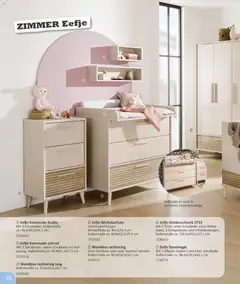 Vedes  Babykatalog  ab 01.01.2026 gültig | Seite: 76 | Produkte: Kleiderschrank, Kommode