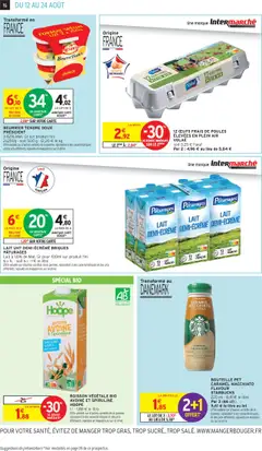  | Page: 16 | Produits: Briques, Lait, Beurre, Œufs