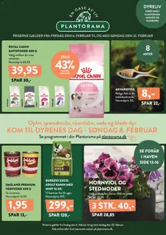 Plantorama - Dyrenes dage gyldig fra 06.02.2026