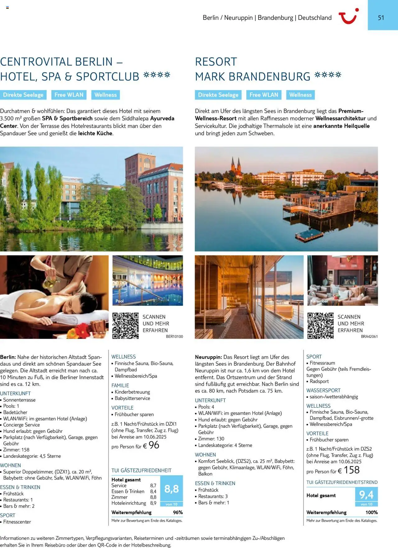 TUI Prospekt 	 – gültig ab 01.11.2024 | Seite: 51 | Produkte: Berliner, Babybett, Föhn