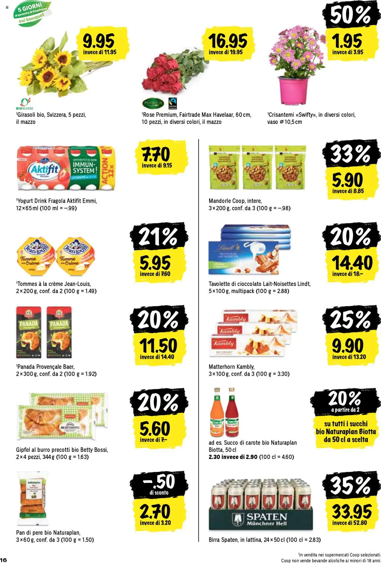 Coop - Una settimana di azioni ab 31.07.2025 | Seite: 16 | Produkte: Butter, Creme