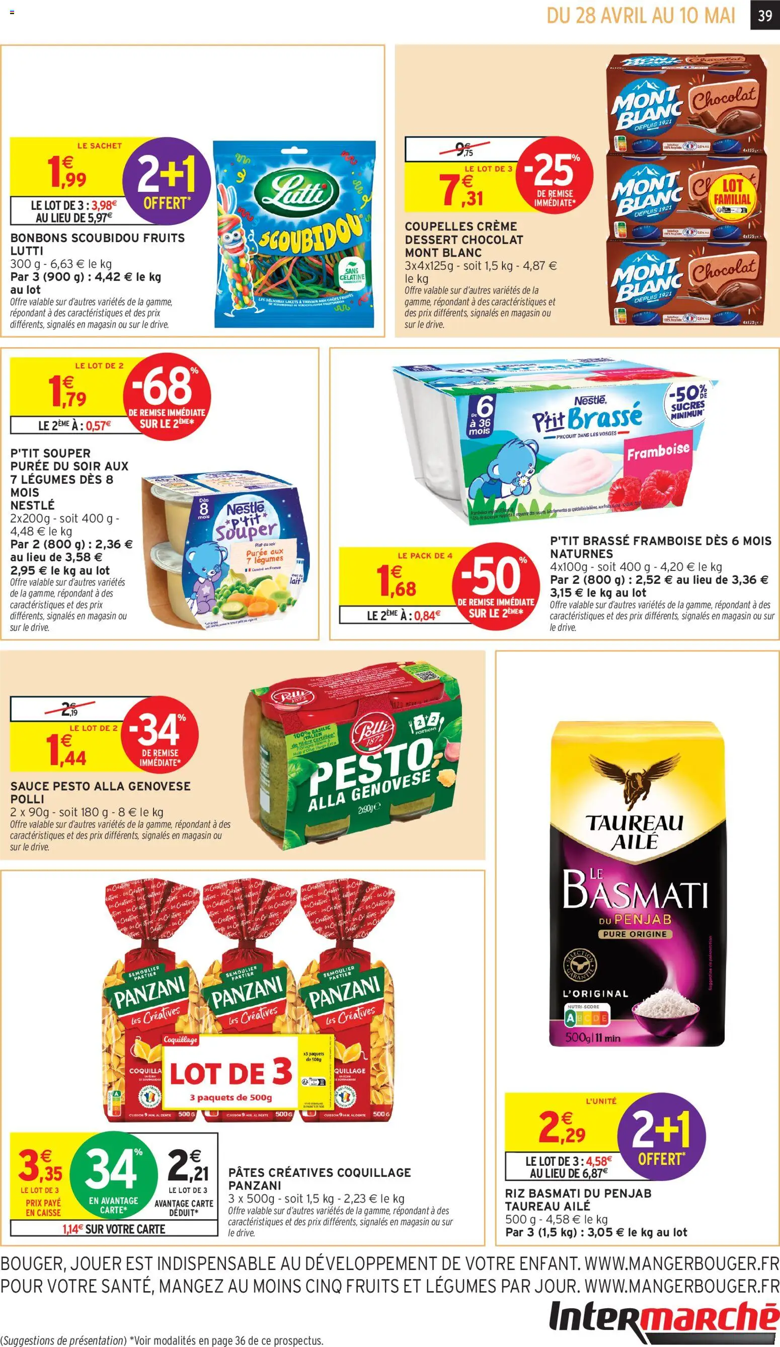 {H1} | Page: 31 | Produits: Framboise, Pesto, Riz basmati, Pâtes