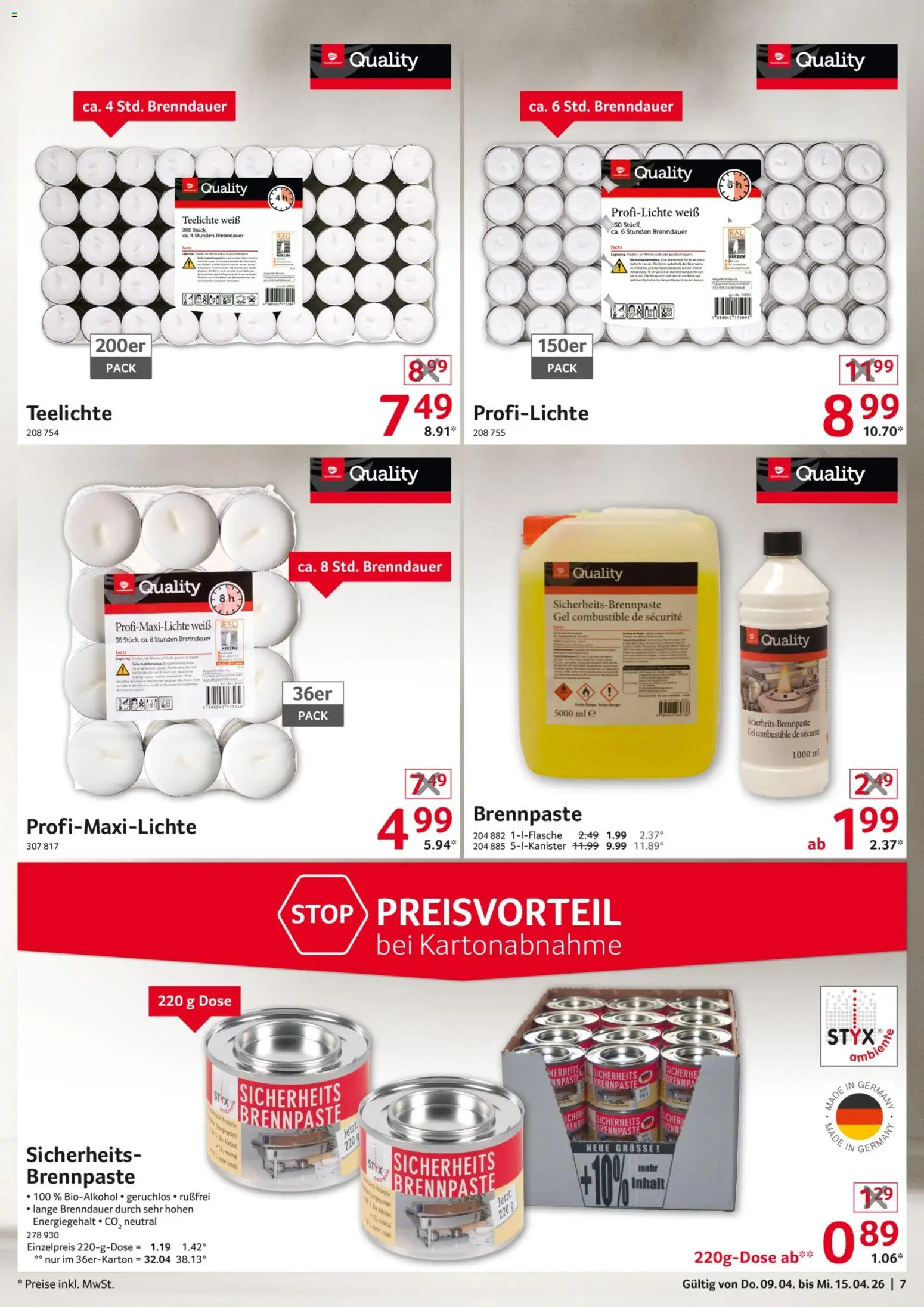 Selgros Non Food – gültig ab 09.04.2026 | Seite: 7