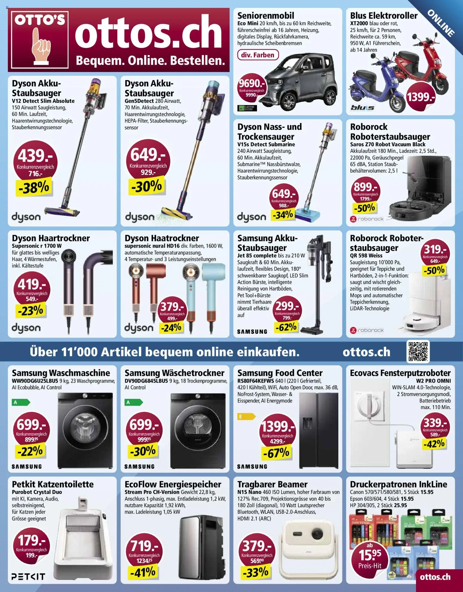 Otto's Aktionen – gültig ab 10.02.2026 | Seite: 13 | Produkte: Roboter, Lautsprecher, Gewicht, Staubsauger