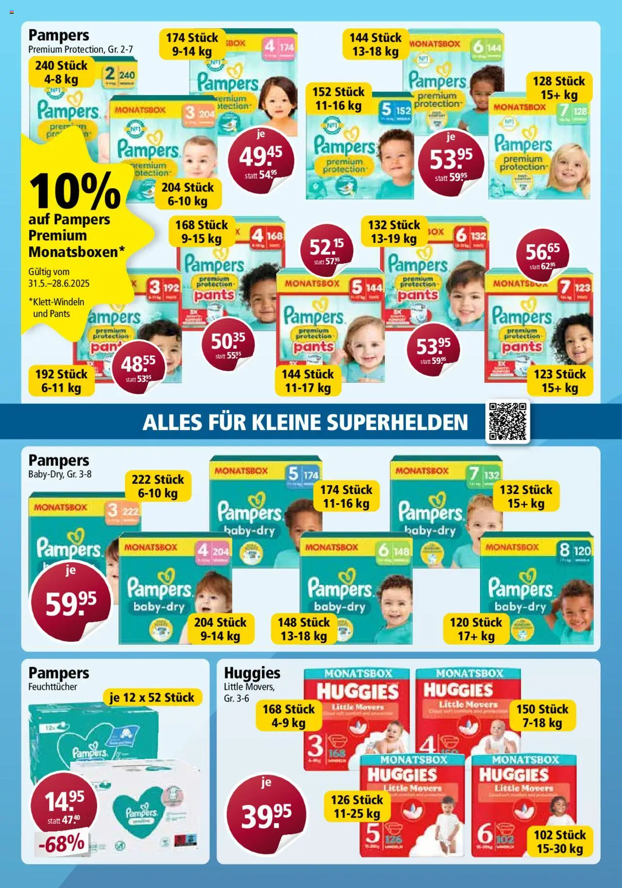Otto's Online Katalog ab 31.05.2025 | Seite: 20 | Produkte: Pampers
