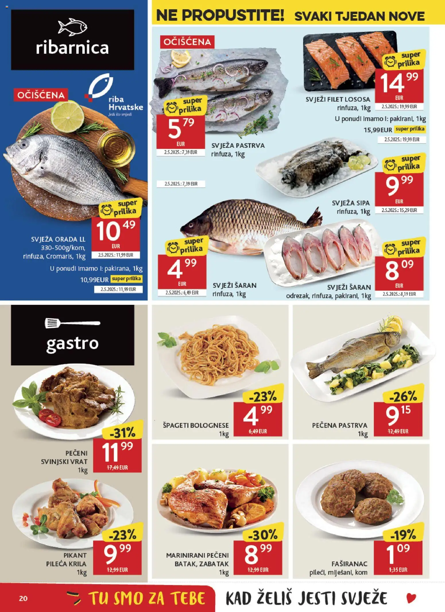 Konzum HR akciós ujság - amely érvényes a következő dátumtól: 28.01.2026 | Oldal: 20