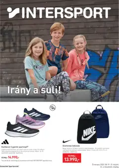Intersport Akciós újság - amely érvényes a következő dátumtól: 19.08.2025