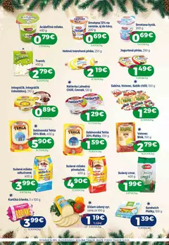Milk Agro leták platný od 17.12.2025 | Strana: 4 | Produkty: Mlieko, Smotana, Eidam, Sušené mlieko