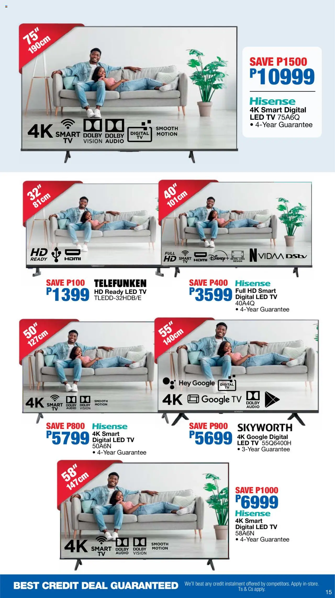 New OK Furniture catalogue – valid from 06.10.2025 | Page: 15 | Products: Audio, TV