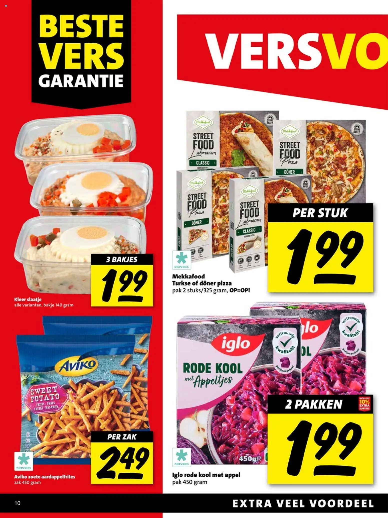 {H1} | Pagina: 10 | Producten: Kool, Pizza, Zak, Appel