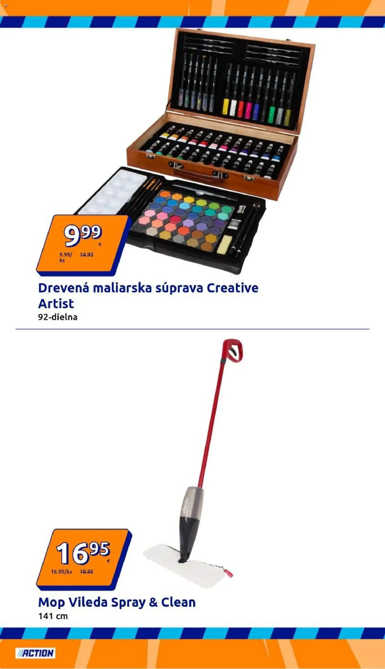 Nové Action akcie – leták je platný od 21.01.2026 | Strana: 18 | Produkty: Mop