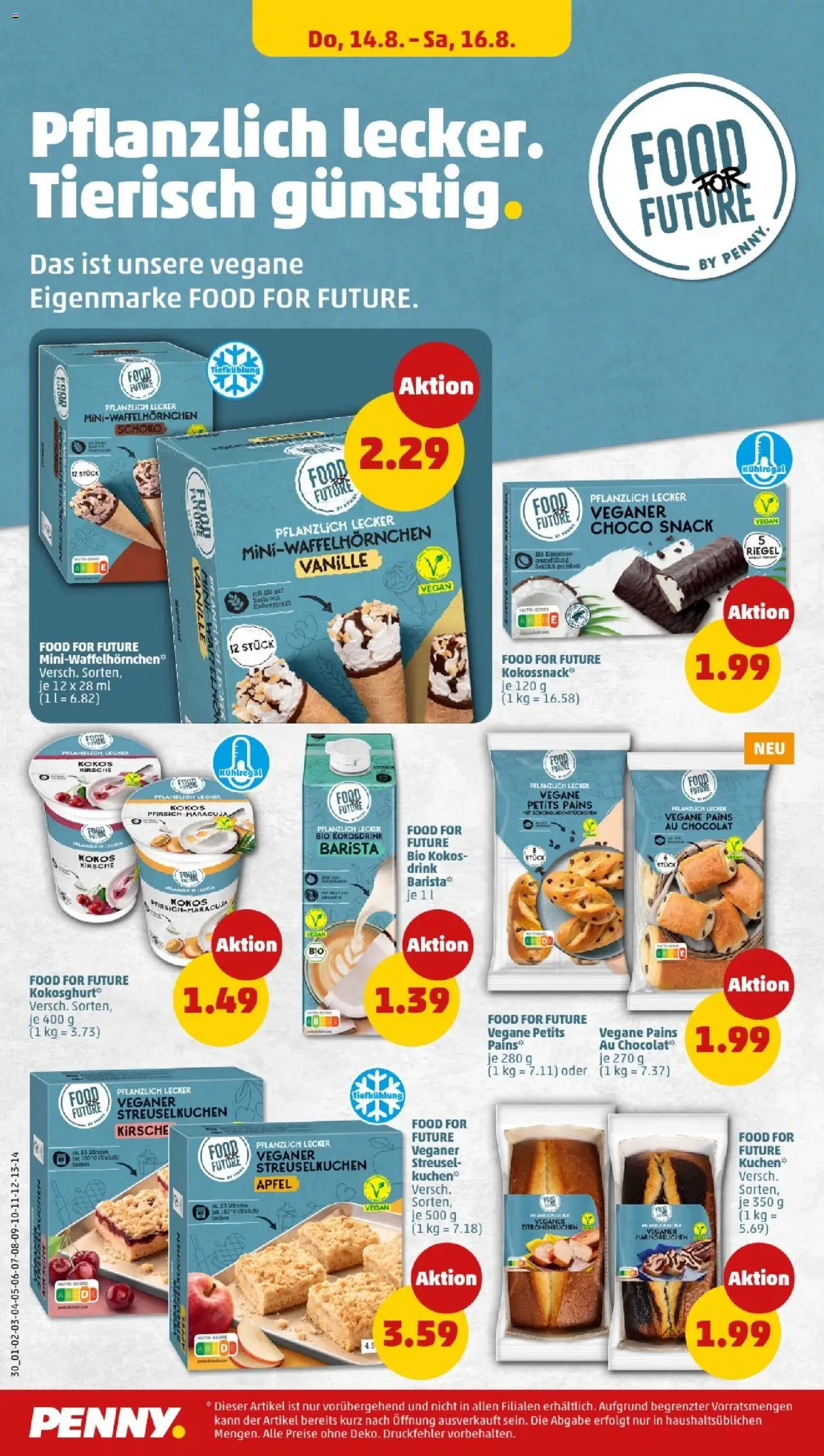 Penny - Mecklenburg-Vorpommern - gültig ab dem 11.08.2025 | Seite: 30 | Produkte: Äpfel, Kuchen