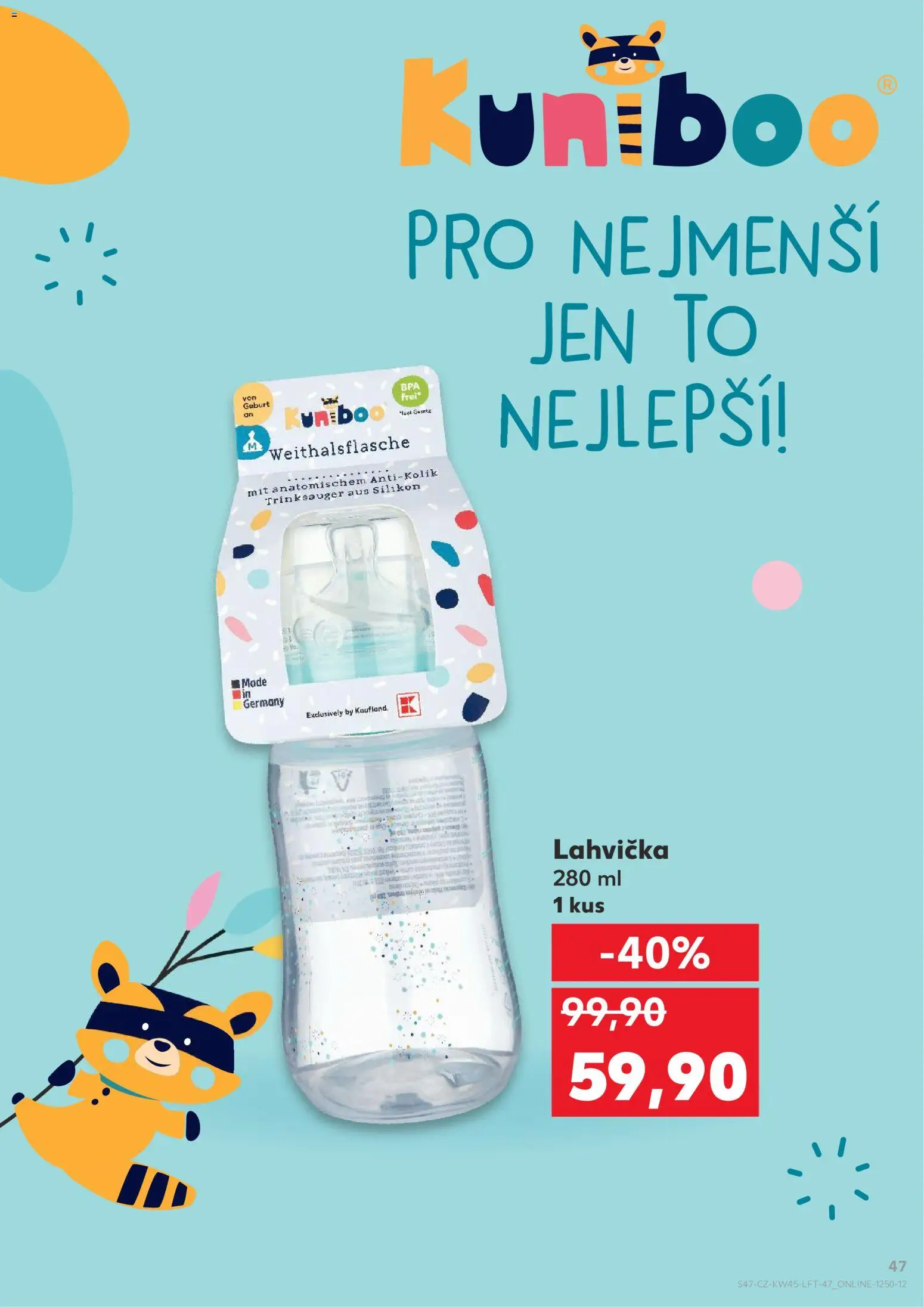 Kaufland leták - Brno od 05.11.2025 | Strana: 47 | Produkty: Silikon, Lahvička