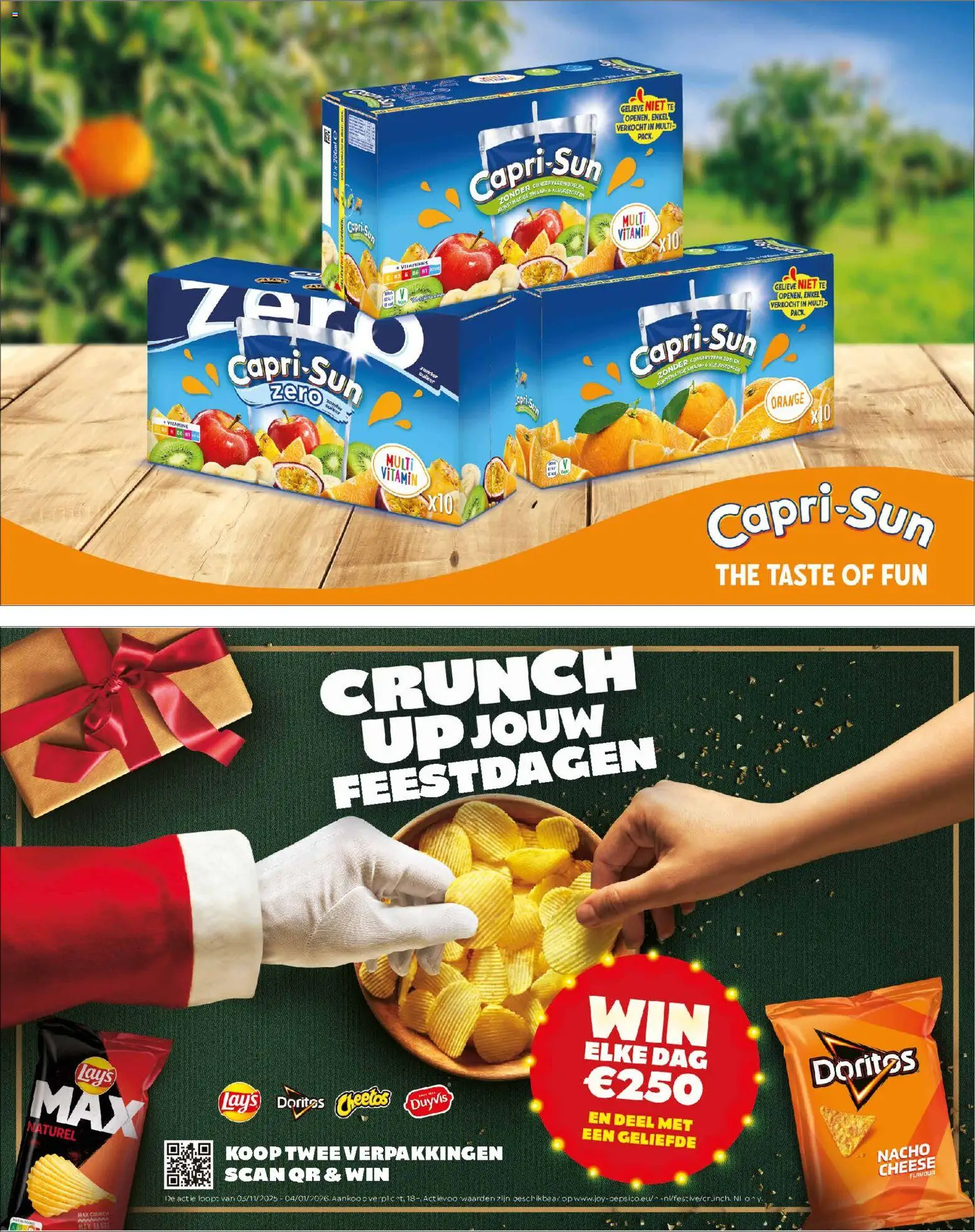 {H1} | Pagina: 55 | Producten: Waffelini, Doritos, Cheetos