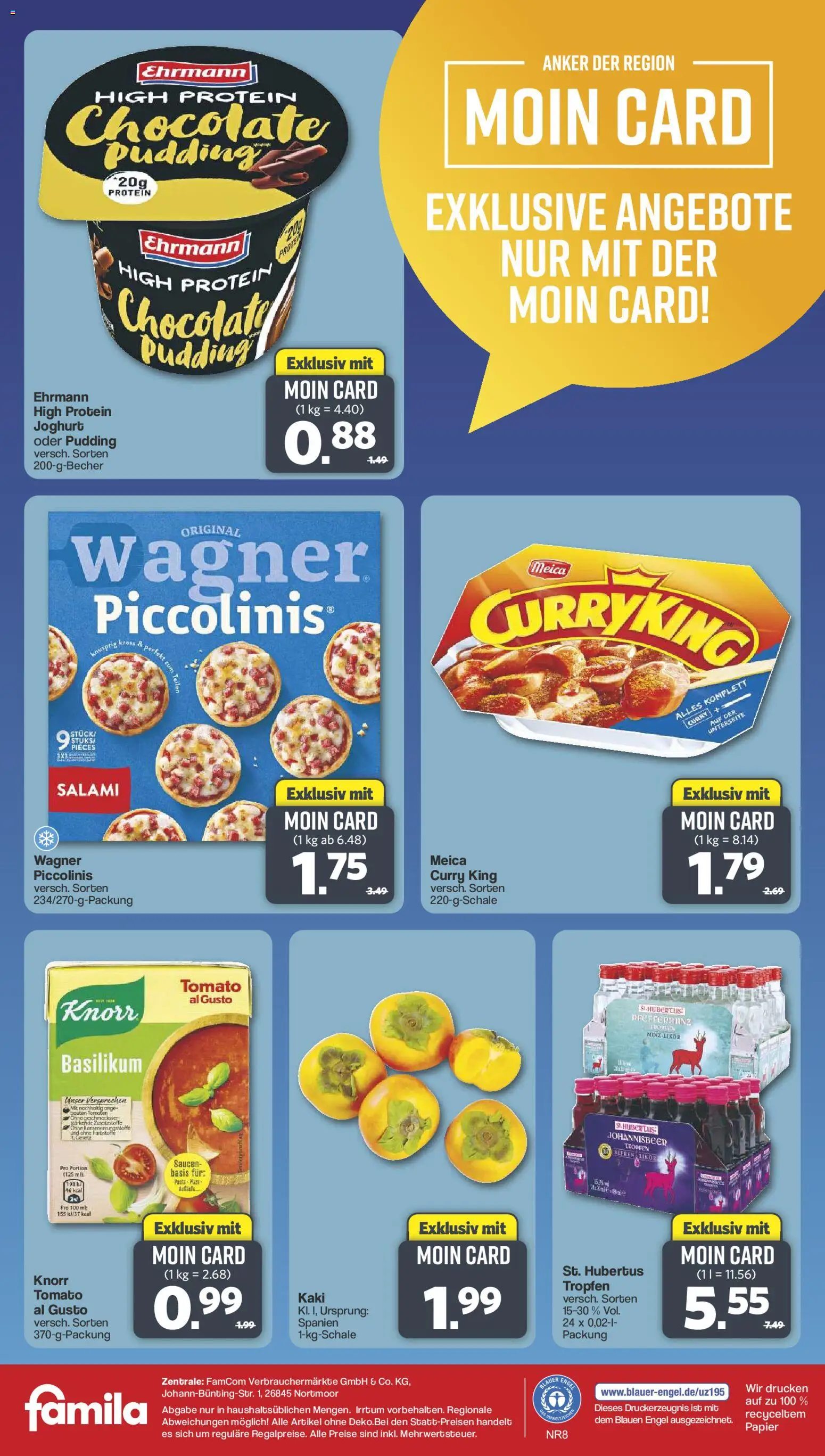 Famila Nordwest Sonderangebote – gültig ab 03.11.2025 | Seite: 4 | Produkte: Likör, Tomaten, Meica, Salami
