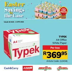 Jumbo specials catalogue – valid from 26.03.2026 | Page: 6 | Products: Case, Box, Paper
