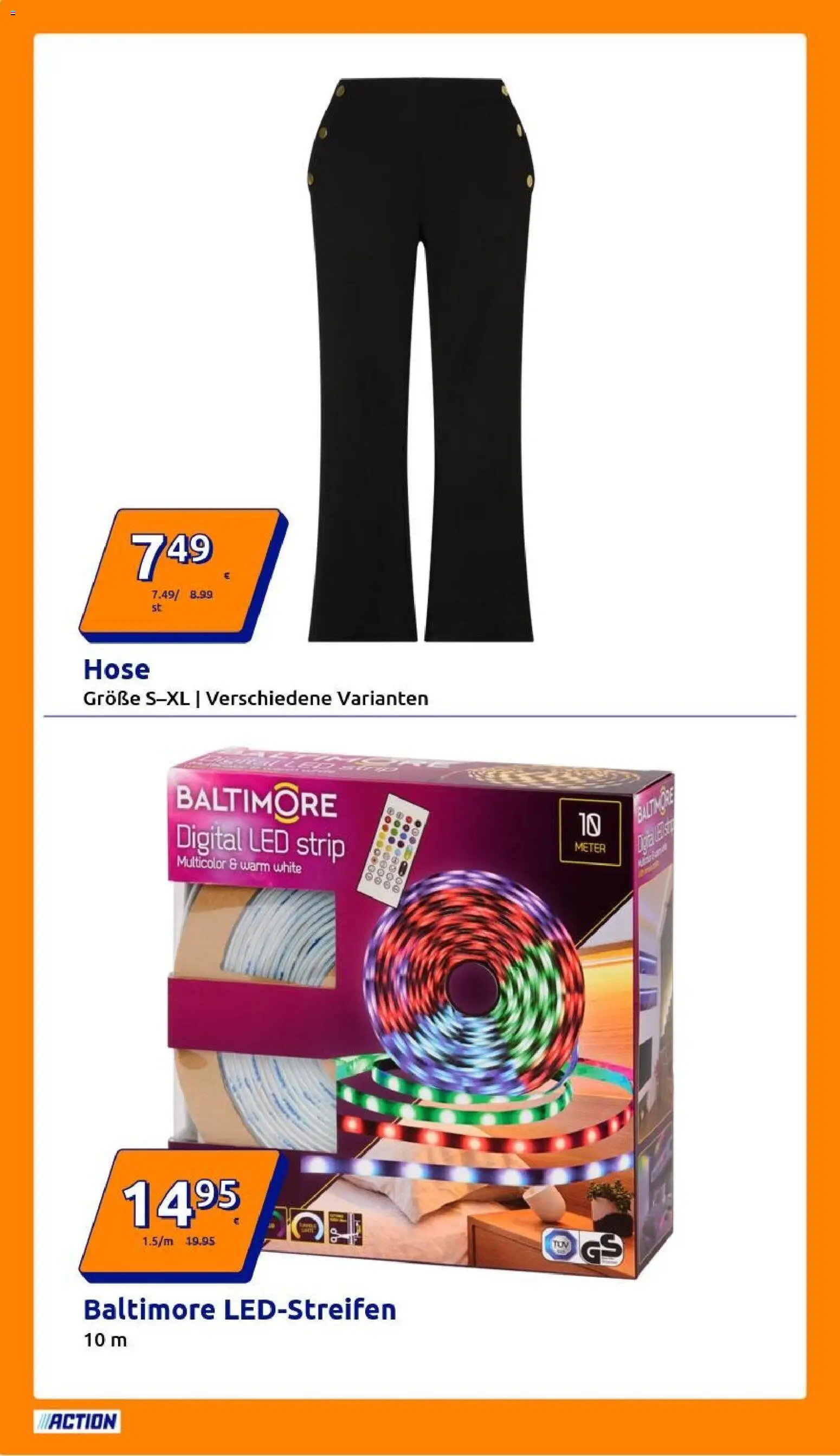 Action Flugblatt gültig ab 29.10.2025 | Seite: 30 | Produkte: Hose