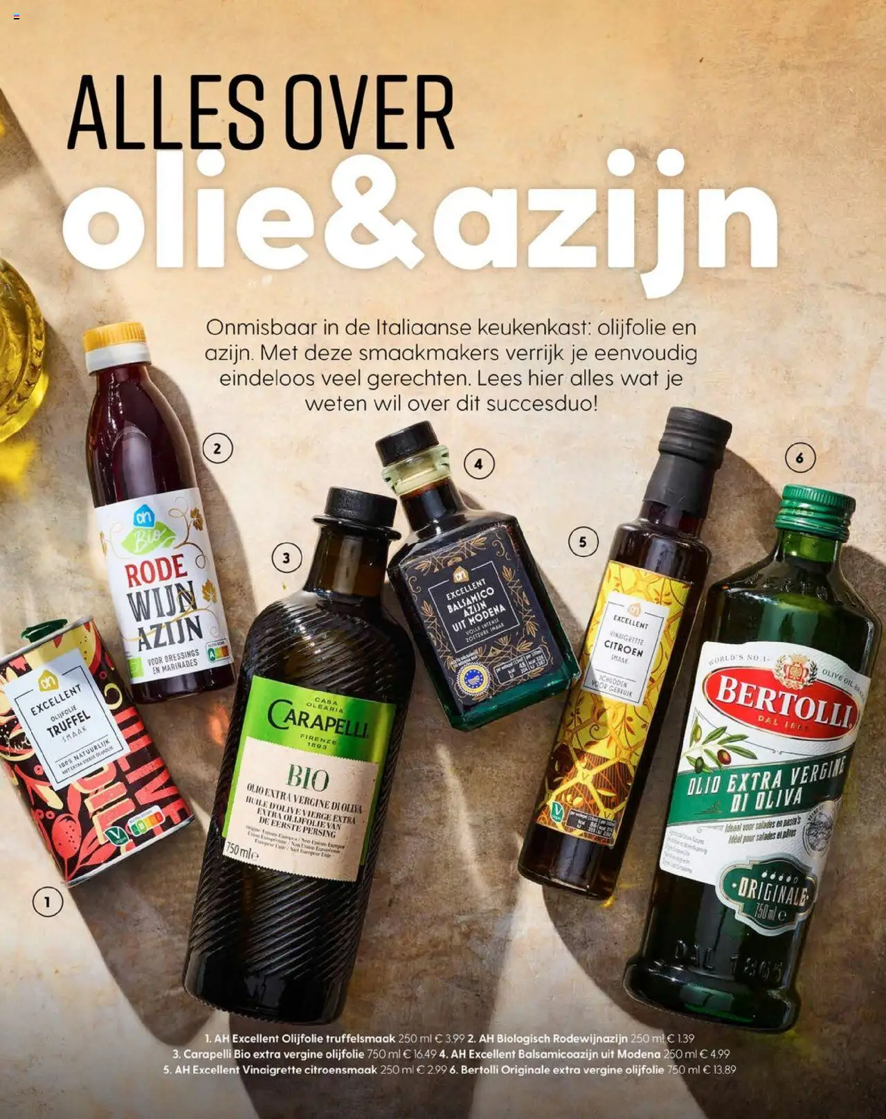  | Pagina: 56 | Producten: Citroen, Wijn, Olijfolie, Salades