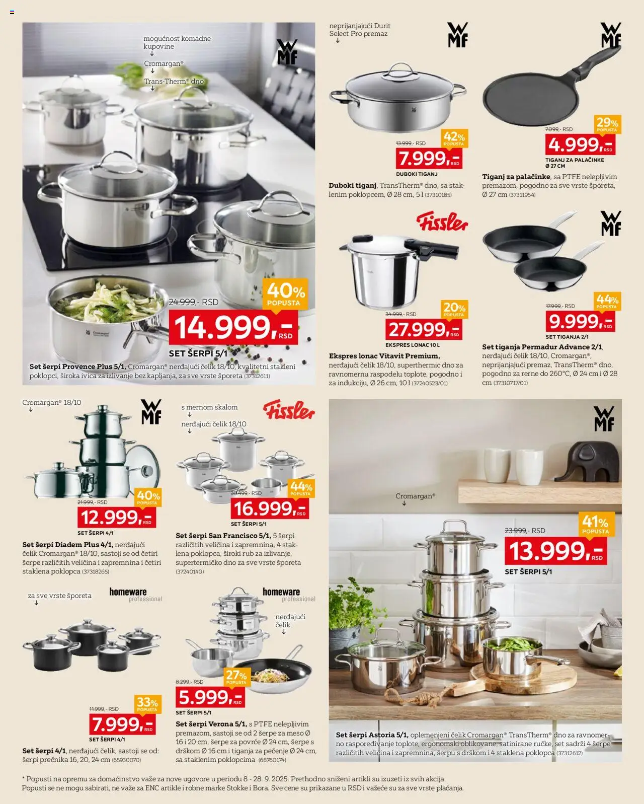 Lesnina XXXL katalog - važi od 08.09.2025 | Strana: 15 | Proizvode: Palačinke, Tiganj