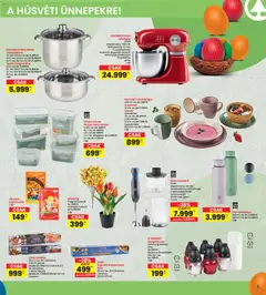 Interspar akciós újság - amely érvényes a következő dátumtól: 26.03.2026 | Oldal: 5 | Termékek: Robotgép, Tojásfesték, Tulipán, Művirág