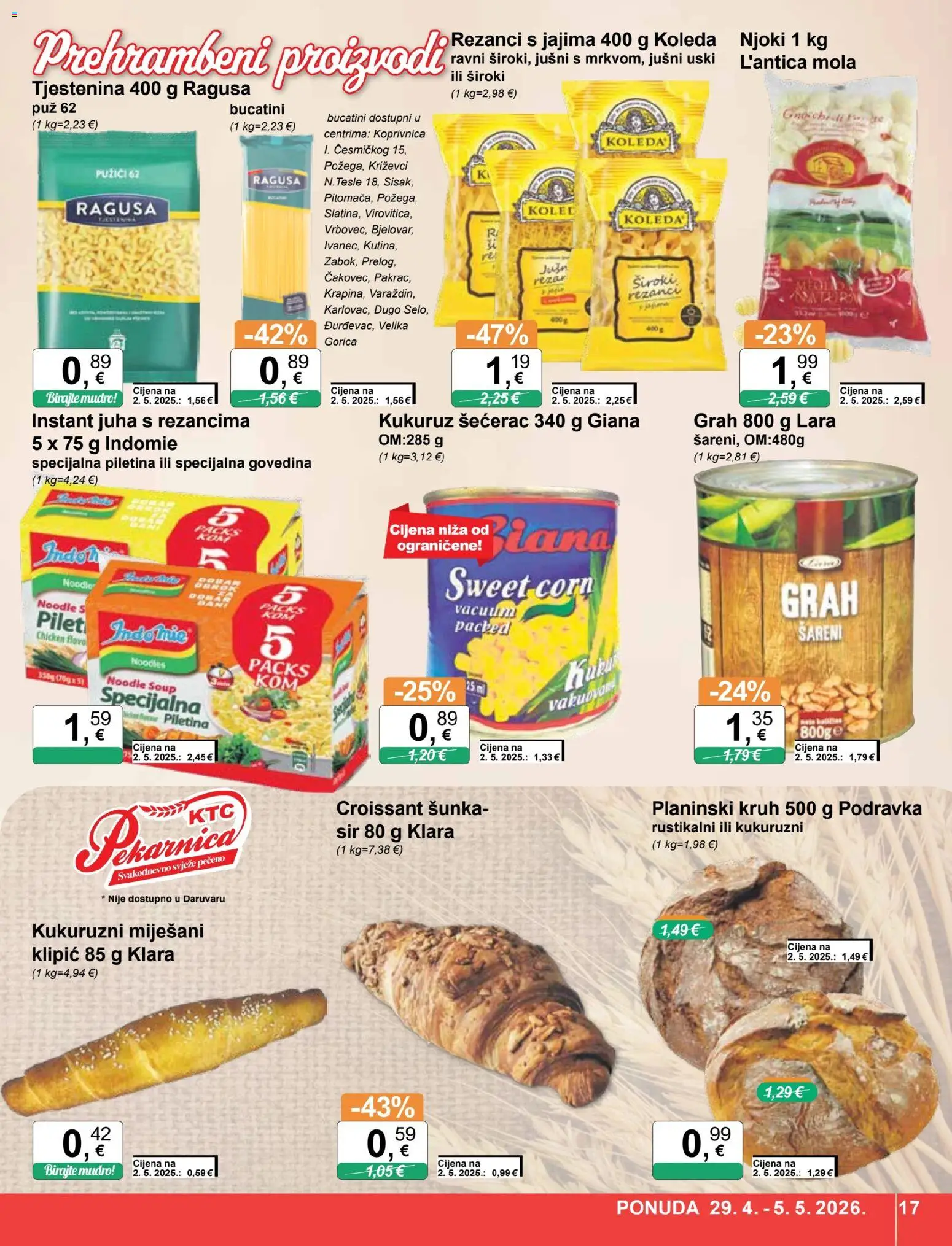 KTC katalog | vrijedi od 29.04.2026 | Stranica: 17