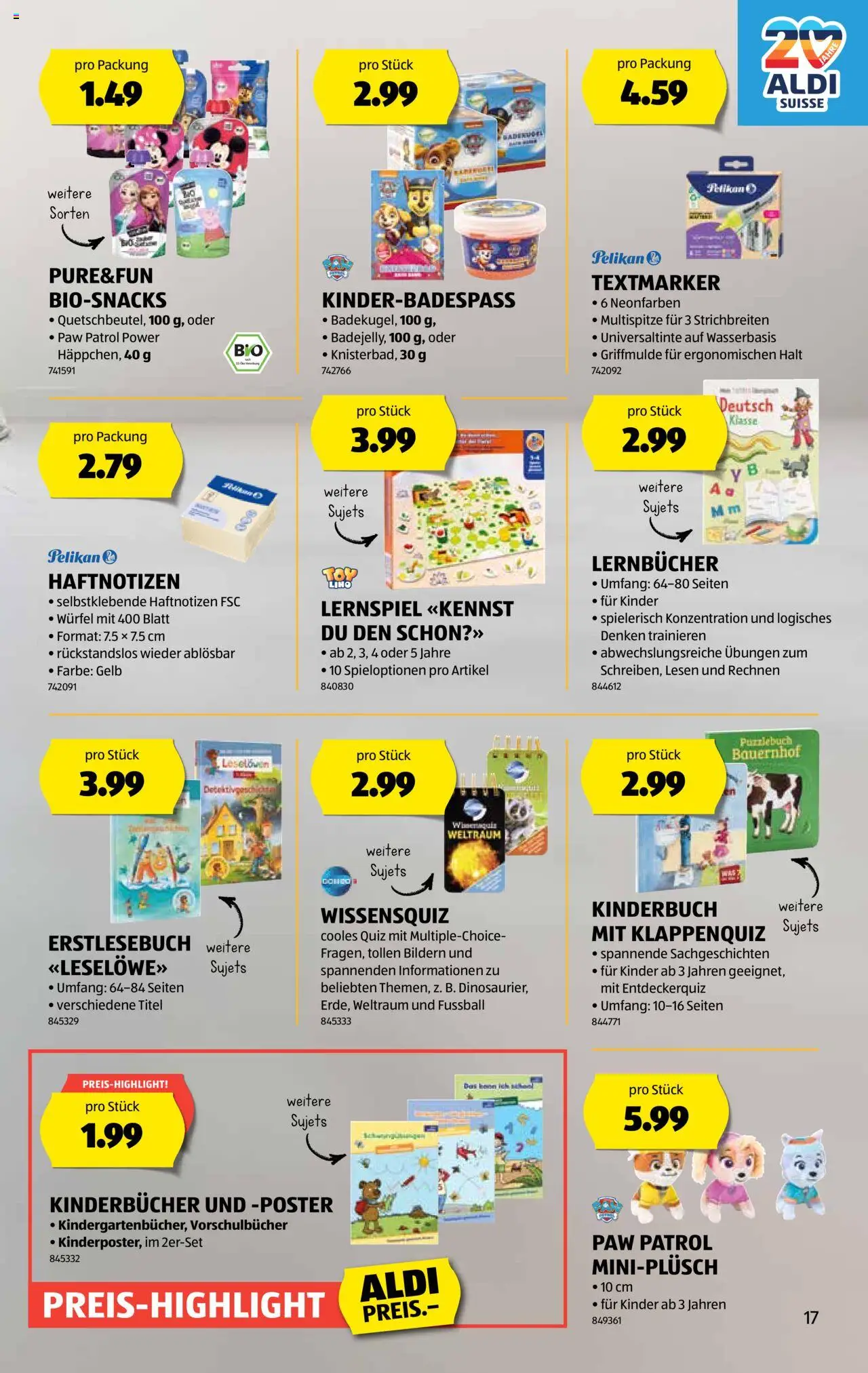 Aldi Aktionen ab 21.08.2025 | Seite: 18 | Produkte: Fußball
